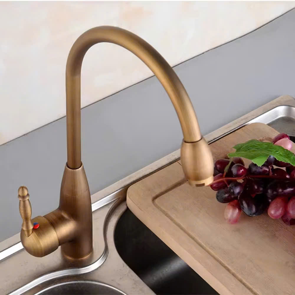 VÒI RỬA CHÉN BÁT ĐỒNG CỔ VB1826