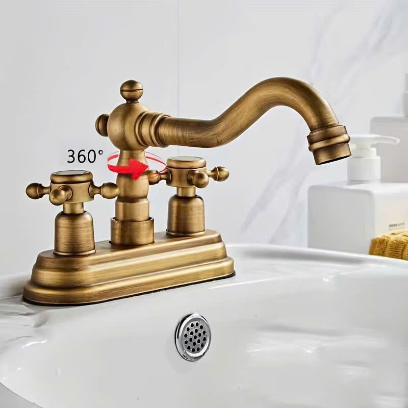 Vòi chậu 3 lỗ tân cổ điển - V3L 5288 CLEANMAX