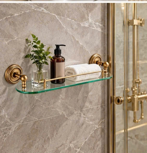 KỆ ĐỂ MỸ PHẨM TRONG NHÀ VỆ SINH KIỂU CỔ ĐIỂN 90005