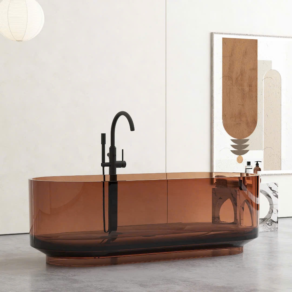 BỒN TẮM ĐÁ NHÂN TẠO TRONG SUỐT - TS 170 S serie