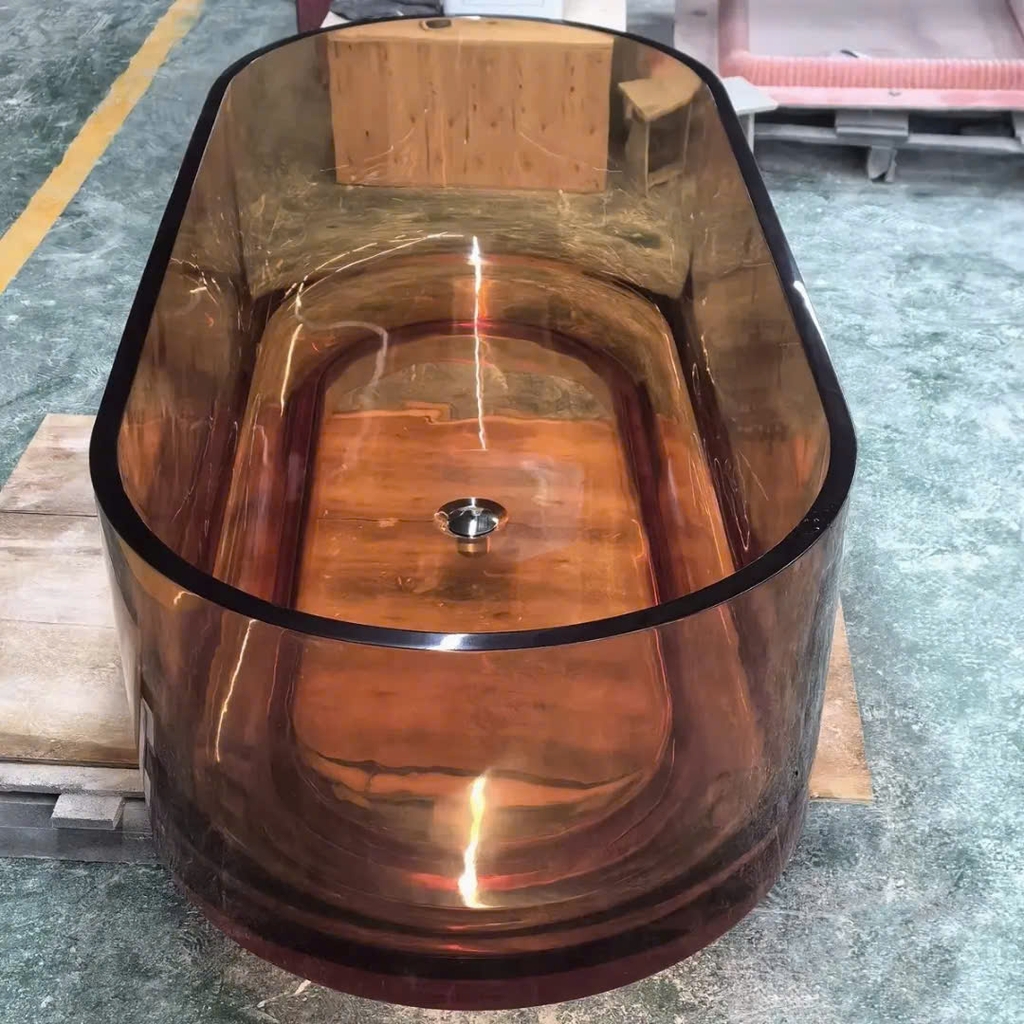 BỒN TẮM ĐÁ NHÂN TẠO TRONG SUỐT - TS 170 S serie