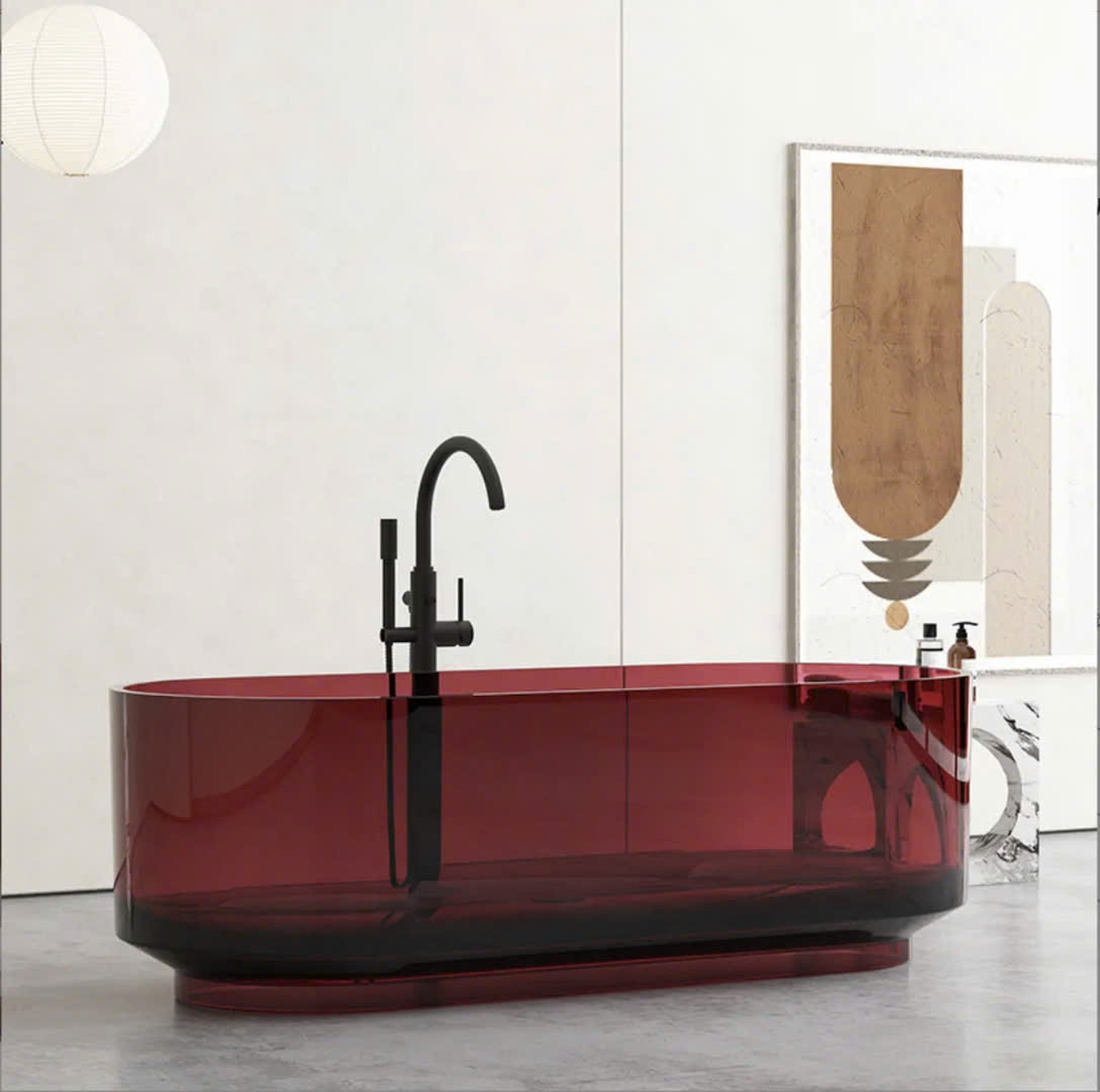 BỒN TẮM ĐÁ NHÂN TẠO TRONG SUỐT - TS 170 S serie