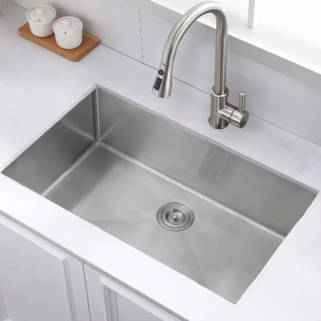 CHẬU RỬA BÁT (CHÉN) ÂM BÀN 1 HỐ - SUS304.4568