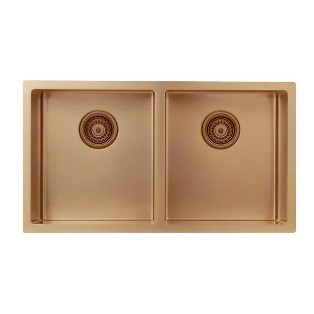 CHẬU BẾP RỬA CHÉN BÁT MẠ VÀNG SUS4880