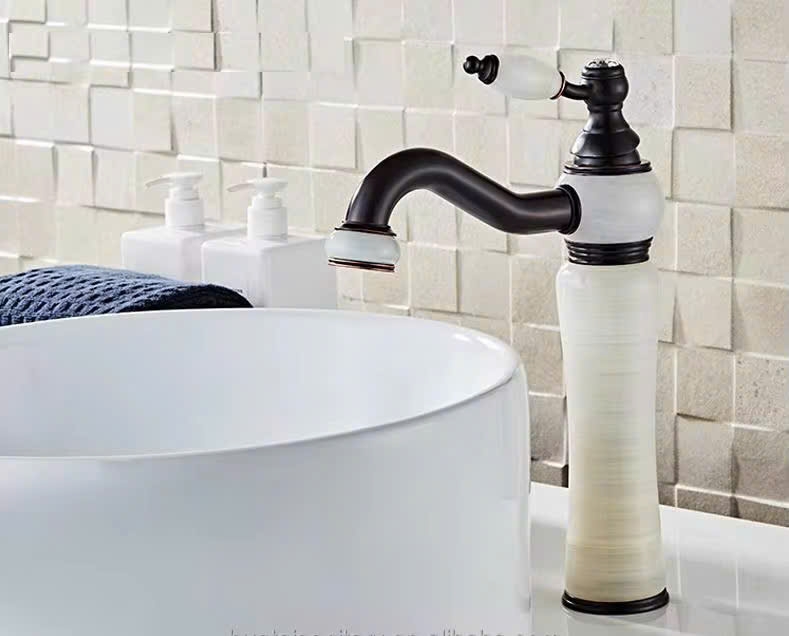 VÒI CHẬU ĐÍNH ĐÁ MẠ VÀNG CHẬU NỔI -5218H CLEANMAX