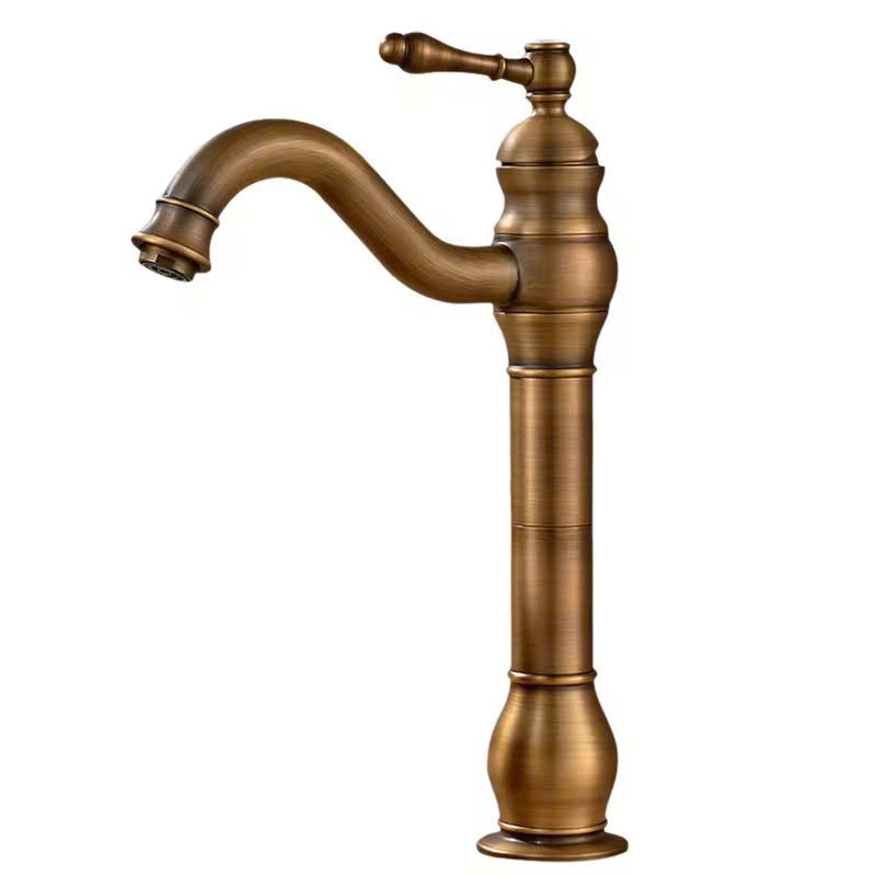 VÒI LAVABO ĐỒNG CỔ ĐIỂN CV6206