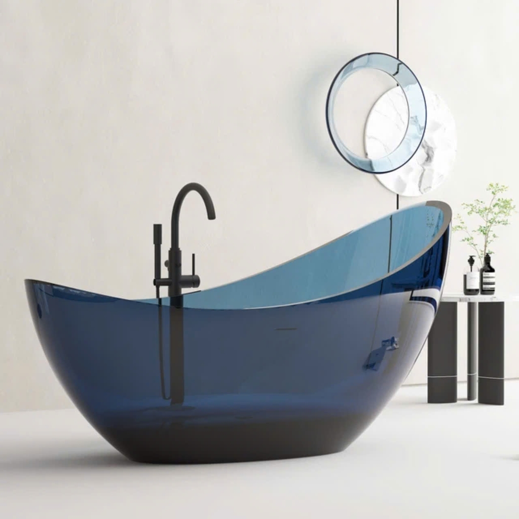 BỒN TẮM BẰNG ĐÁ NHÂN TẠO TRONG SUỐT - BTS102.2024