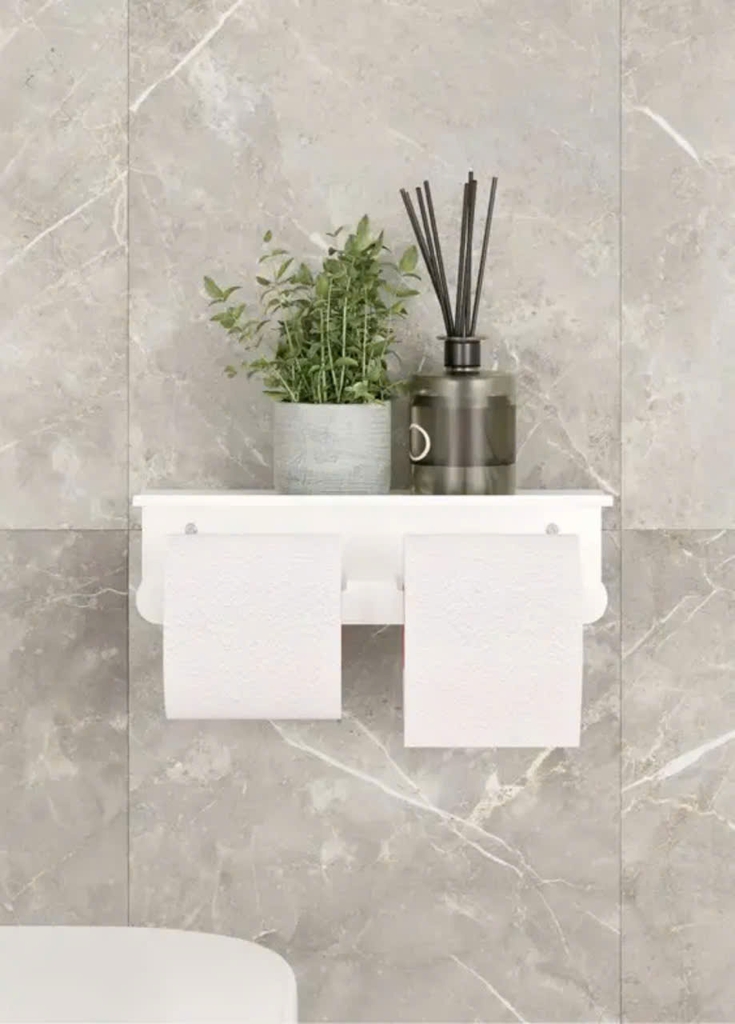 KỆ ĐỂ GIẤY VỆ SINH ĐA NĂNG, KẾT HỢP KỆ CHỨA ĐỒ 8805