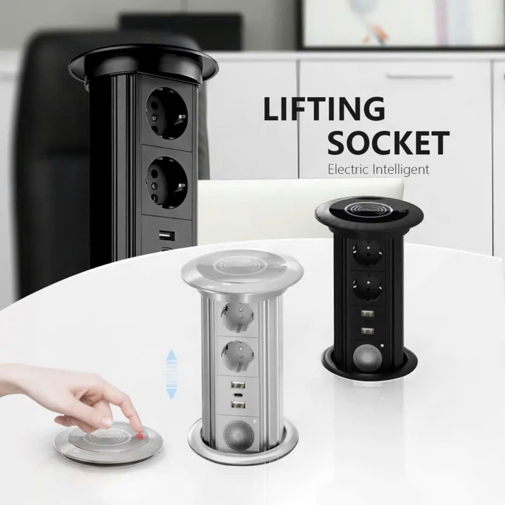 Ổ CẮM ĐIỆN ĐA NĂNG, ÂM BÀN, THỤT THÒ, CÁM BIẾN