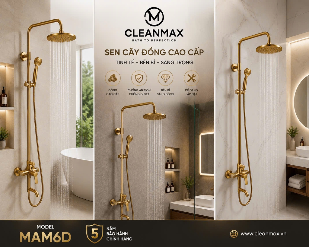 SEN CÂY ĐỒNG TÂN CỔ ĐIỂN  CLEANMAX 1918