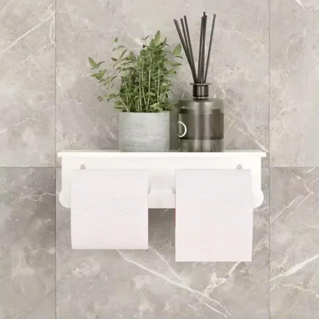 KỆ ĐỂ GIẤY VỆ SINH ĐA NĂNG, KẾT HỢP KỆ CHỨA ĐỒ 8805