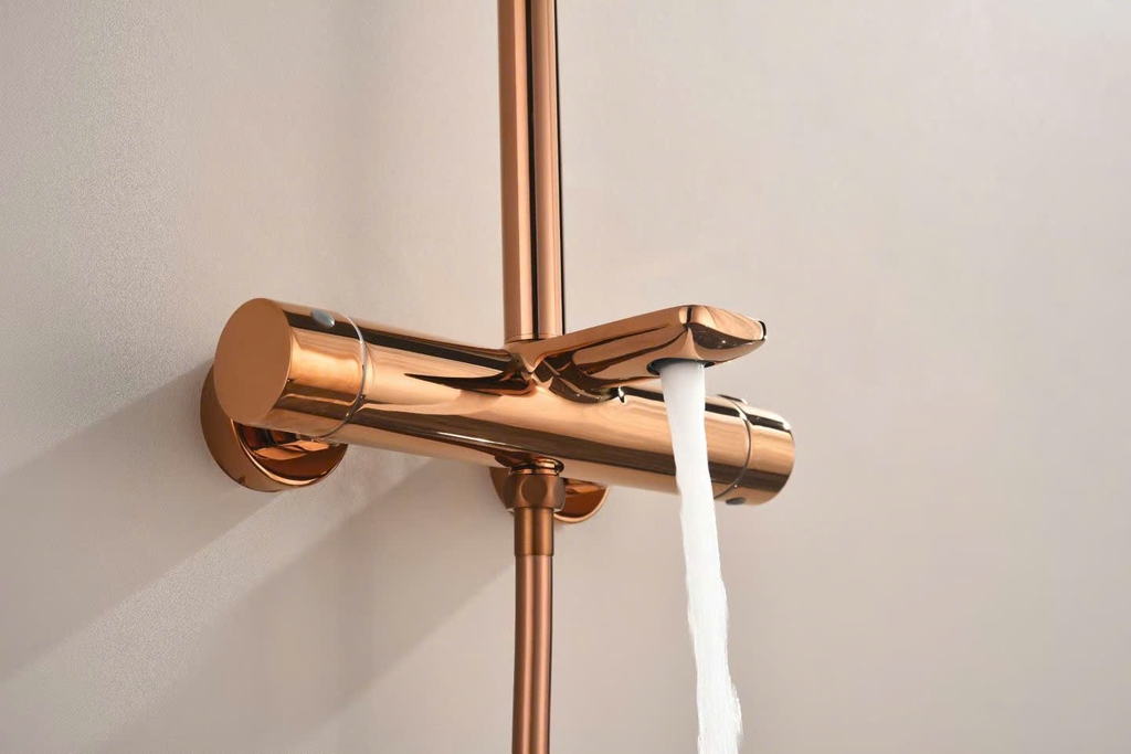 SEN CÂY TẮM ĐỨNG MÀU VÀNG HỒNG - 17006VH