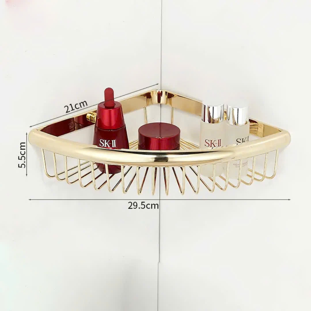 Kệ góc 1 tầng màu đồng cổ - 34667 CLEANMAX