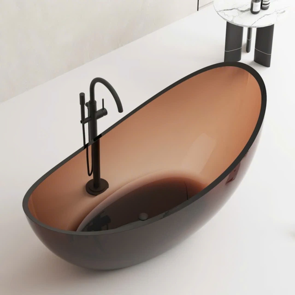 BỒN TẮM BẰNG ĐÁ NHÂN TẠO TRONG SUỐT - BTS102.2024