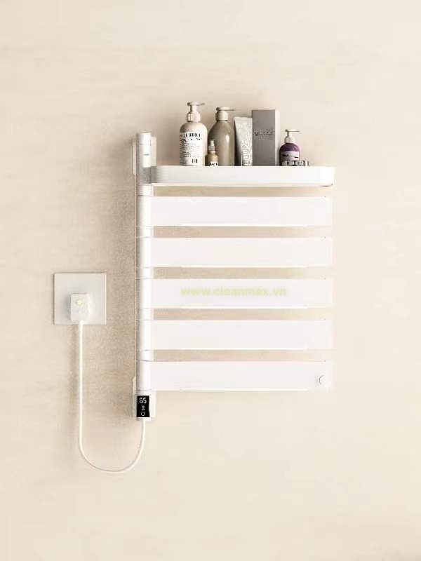 DÀN SẤY KHĂN XOAY TÍCH HỢP KỆ 666-5B