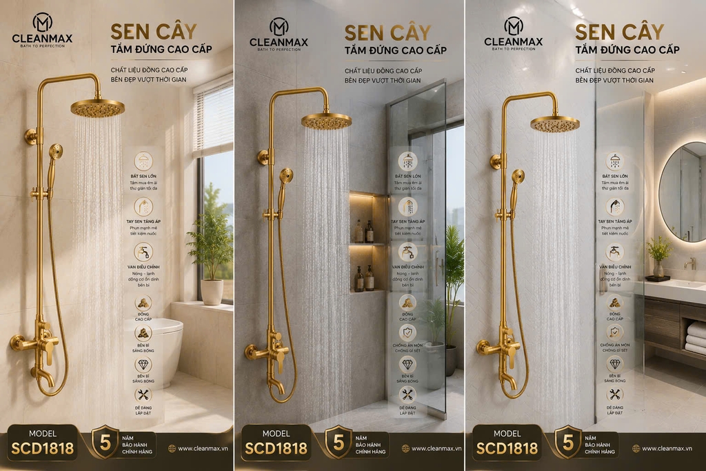 SEN CÂY ĐỒNG TÂN CỔ ĐIỂN 1818 CLEANMAX