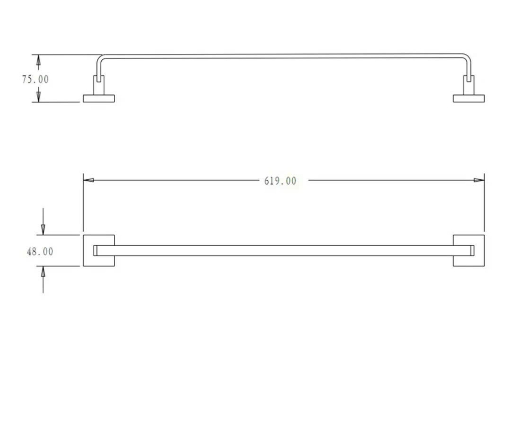 Thanh vắt khăn đơn CleanMax 36001