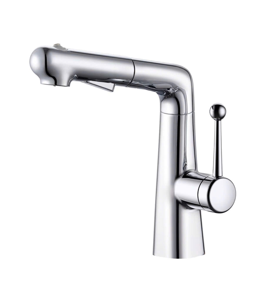 VÒI RỬA MẶT, RỬA TAY ĐA NĂNG, DÂY RÚT VDR188CR