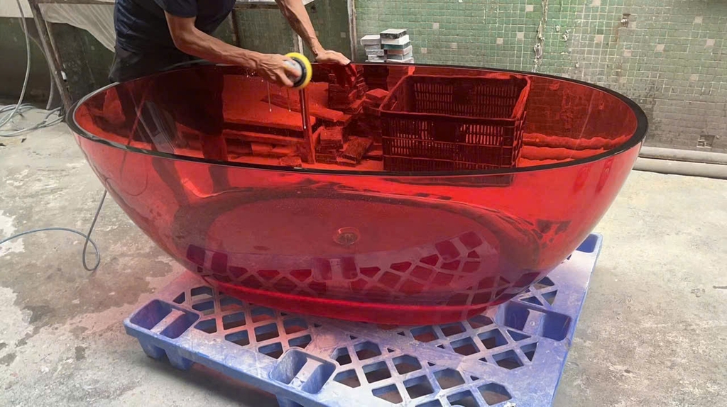 BỒN TẮM BẰNG ĐÁ NHÂN TẠO TRONG SUỐT - BTS1-8801.