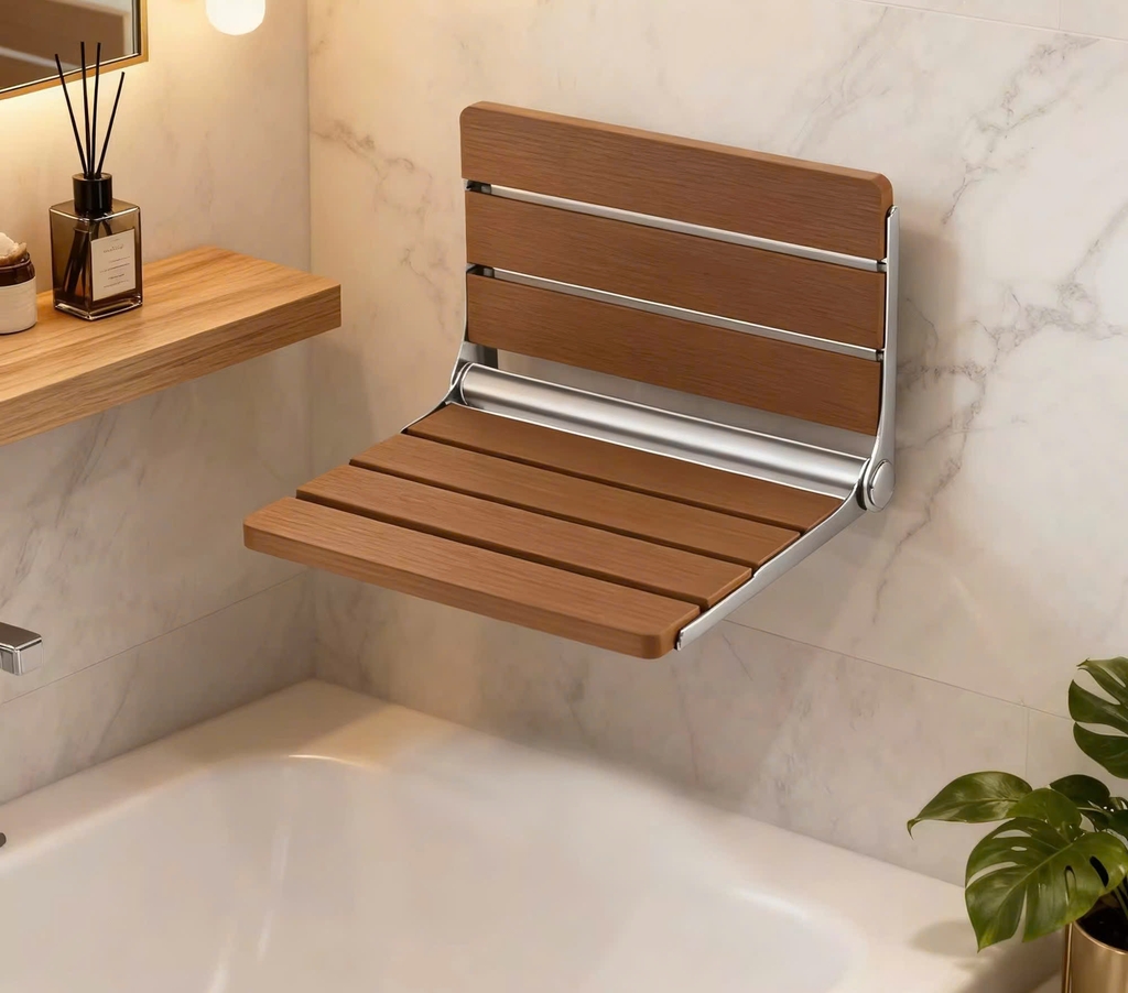 GHẾ NGỒI GẤP GỌN ĐỂ ĐI GIÀY VÀ TẮM - GHE8986
