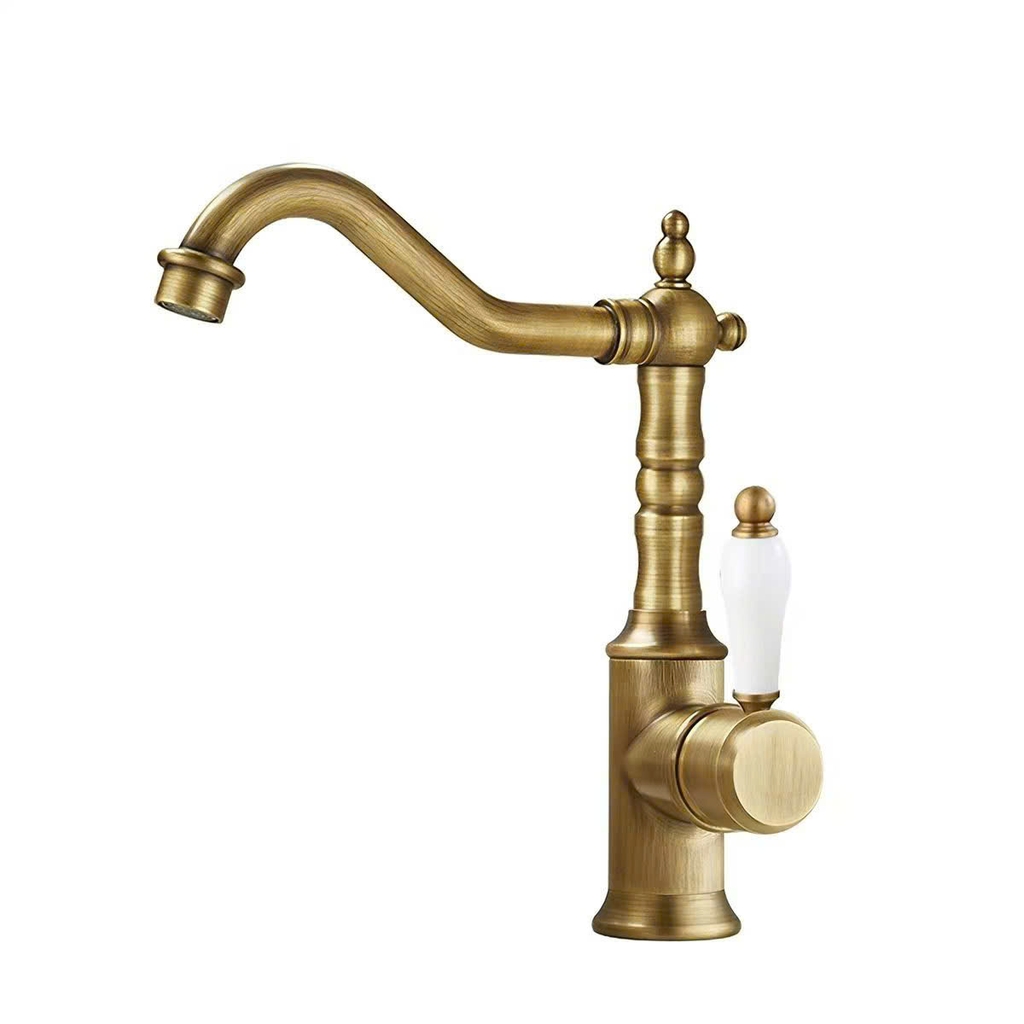 VÒI LAVABO ĐỒNG CỔ ĐIỂN CA6203