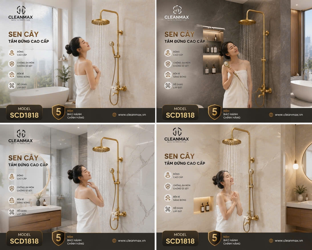 SEN CÂY ĐỒNG TÂN CỔ ĐIỂN 1818 CLEANMAX