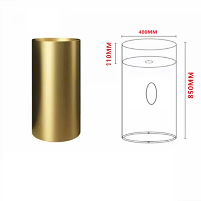 CHẬU LAVABO  CHÂN TRỤ MẠ VÀNG - 1088 CLEANMAX