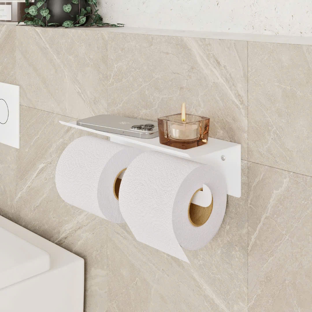 KỆ ĐỂ GIẤY VỆ SINH ĐA NĂNG, KẾT HỢP KỆ CHỨA ĐỒ 8805