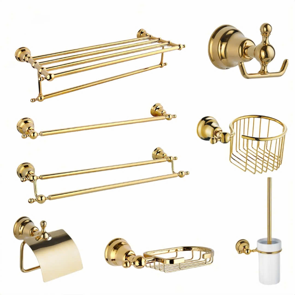 GIÀN VẮT KHĂN HAI TẦNG MẠ VÀNG 38003 CLEANMAX