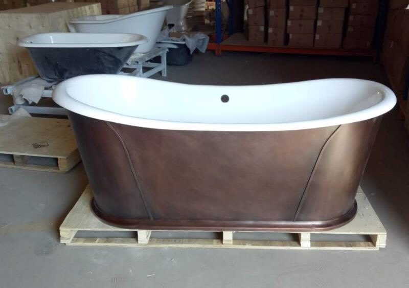 Bồn tắm tân cổ điển đồng thau BTC-1021 CLEANMAX