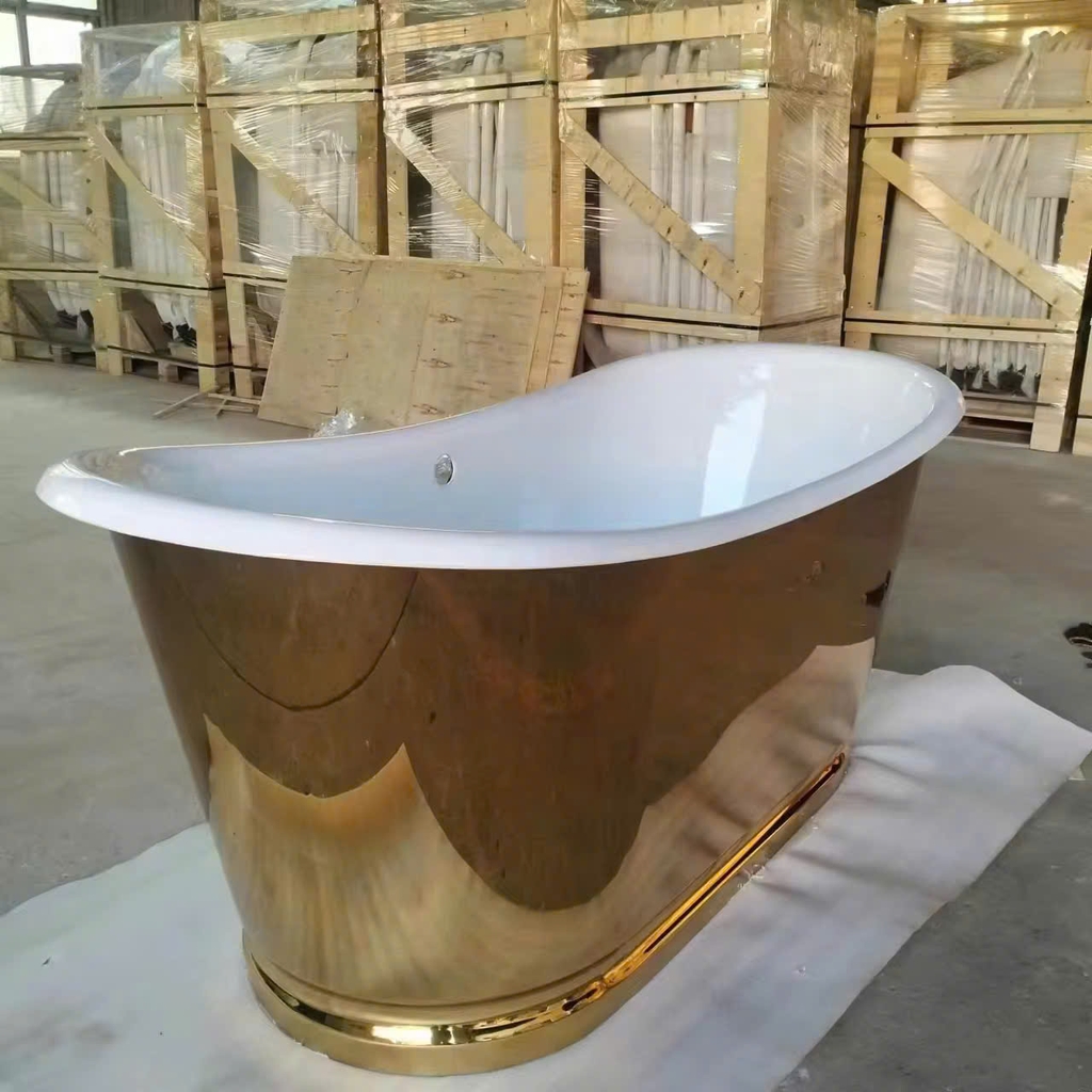 BỒN TẮM CỔ ĐIỂN KIỂU ITALY MÀU VÀNG - CLS1830 GOLD