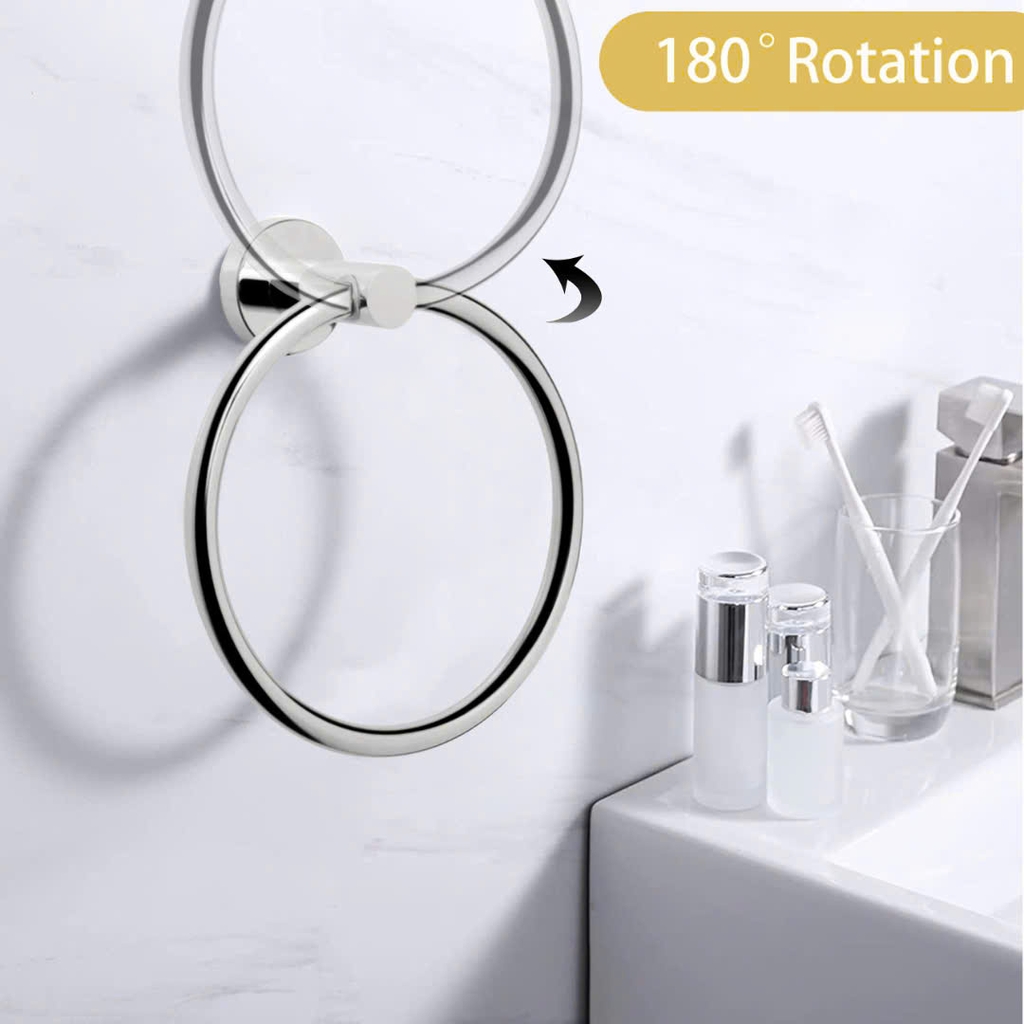 Vòng treo khăn tắm hình tròn-21014 CLEANMAX