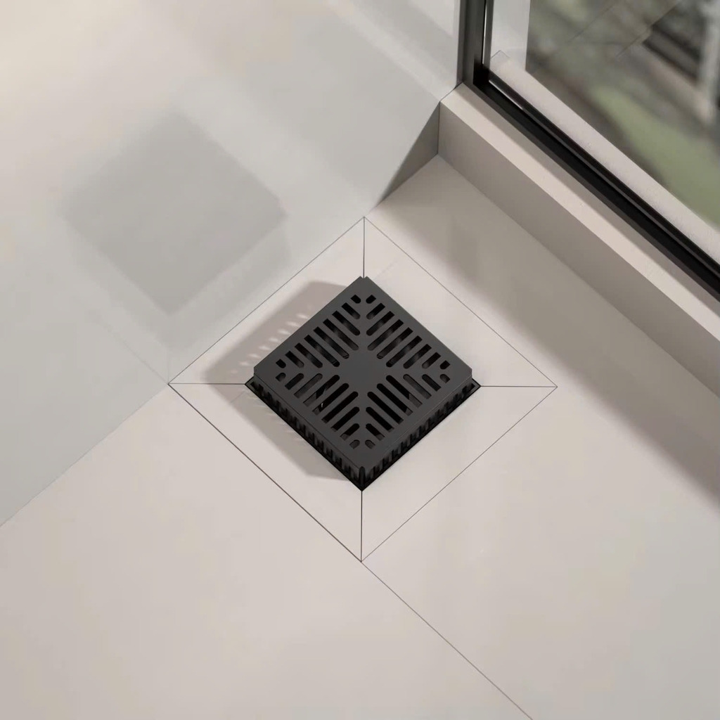 QUẢ CẦU CHẶN RÁC SÂN THƯỢNG, BANCON -V110