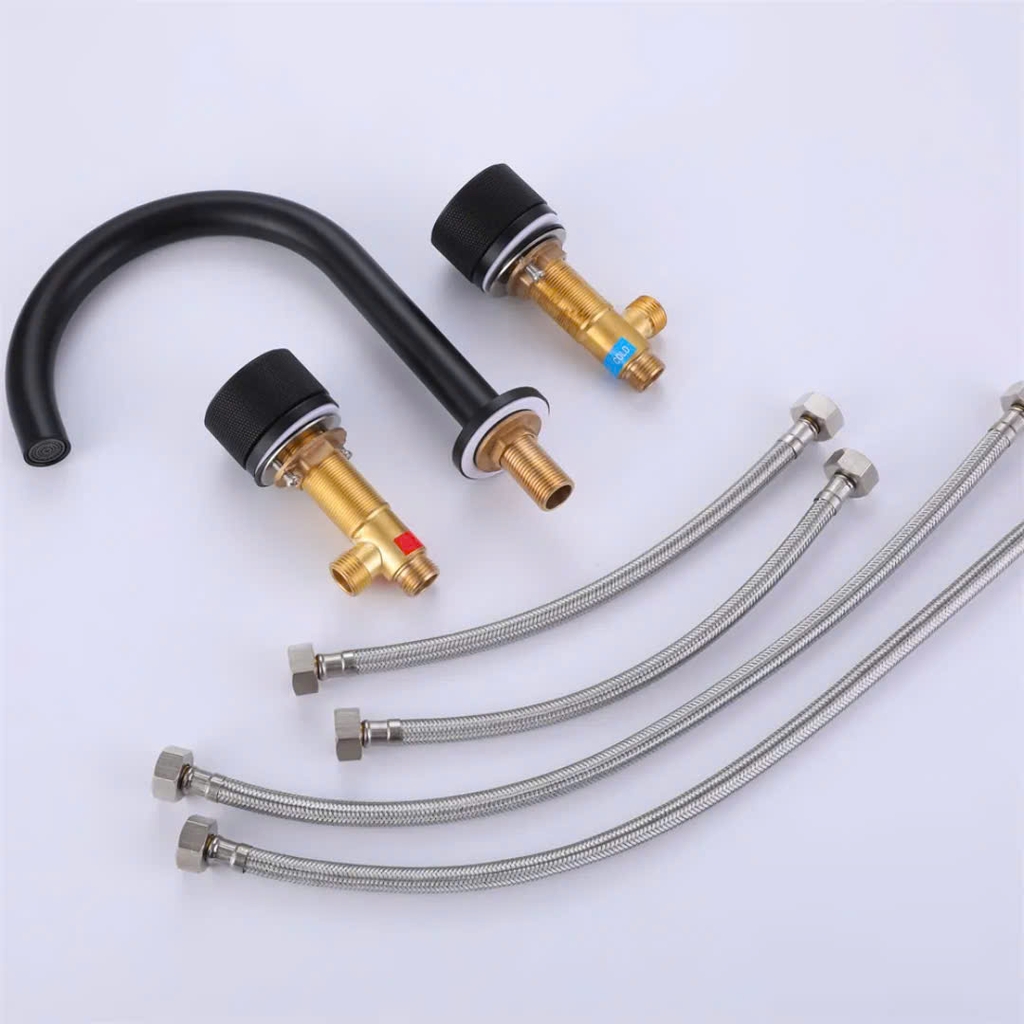 VÒI CHẬU 3 LỖ SANG TRỌNG EU688 - CLEANMAX