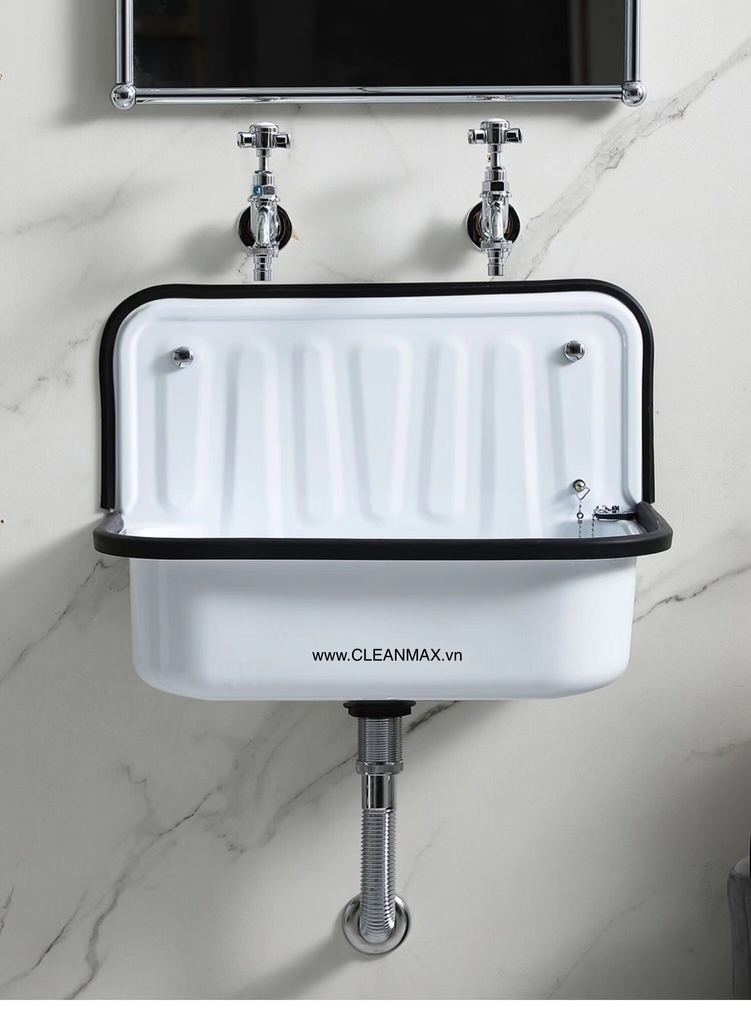 Chậu giặt treo tường hoặc là chậu nôn nhà hàng- CG686 CLEANMAX