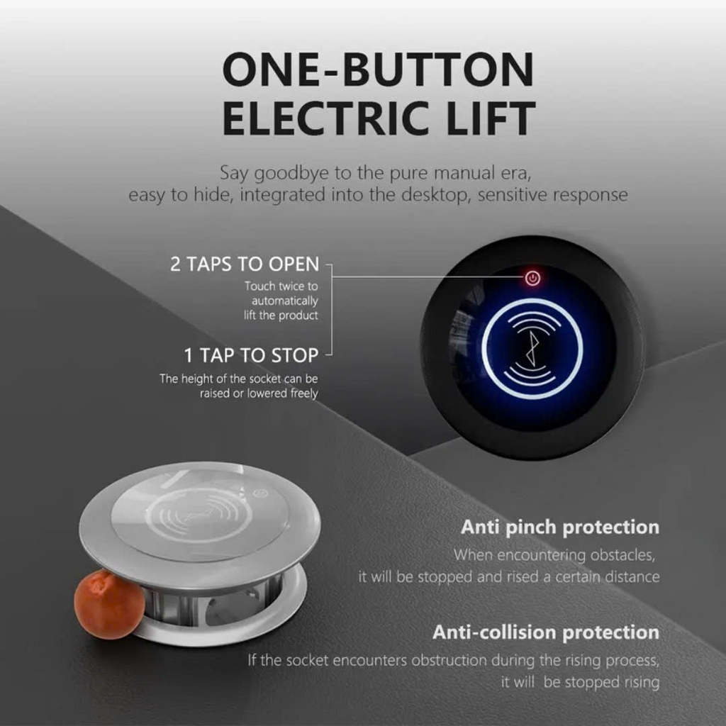 Ổ CẮM ĐIỆN ĐA NĂNG, ÂM BÀN, THỤT THÒ, CÁM BIẾN