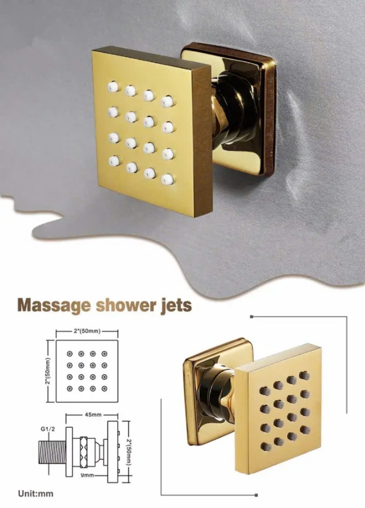 SEN TẮM ÂM TƯỜNG MẠ VÀNG CLEANMAX - EU1103LS