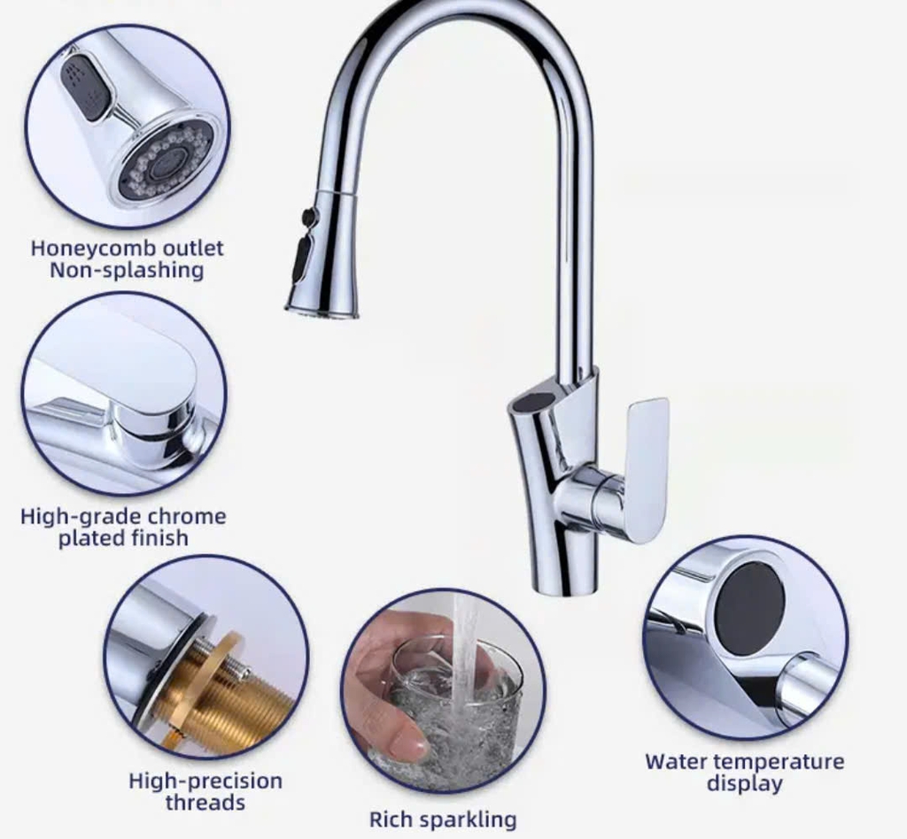 Vòi chậu rửa nhà bếp CLEANMAX VB-3201