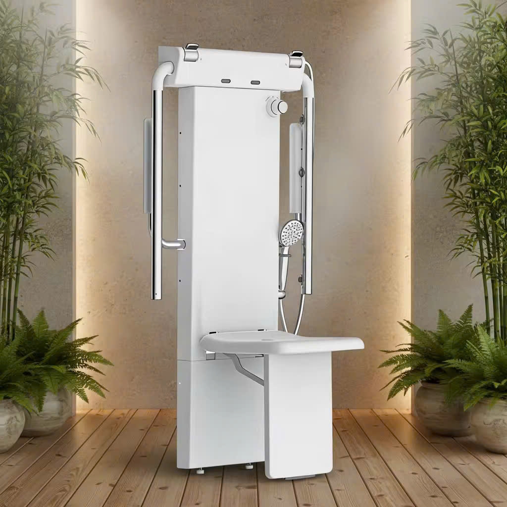 HỆ THỐNG SEN VÒI KẾT HỢP GHẾ NGÔI  CHO NGƯỜI CAO TUỔI