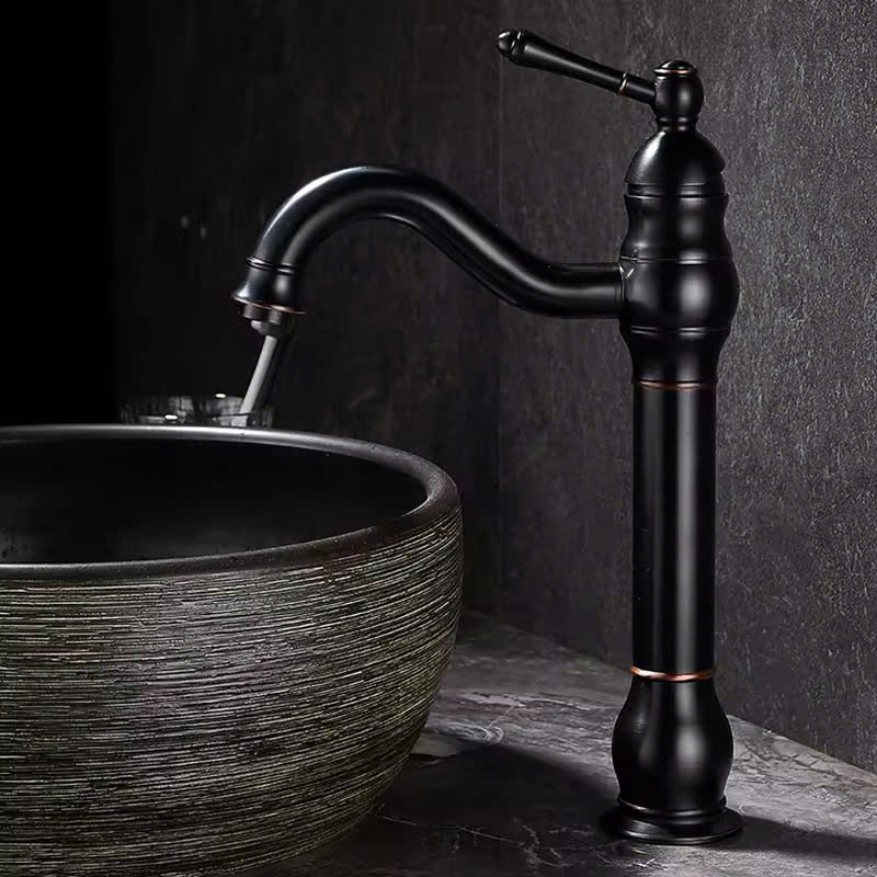 VÒI LAVABO ĐỒNG CỔ ĐIỂN CV6206