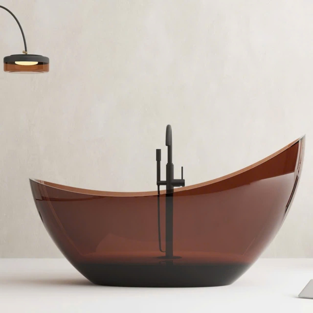 BỒN TẮM BẰNG ĐÁ NHÂN TẠO TRONG SUỐT - BTS102.2024