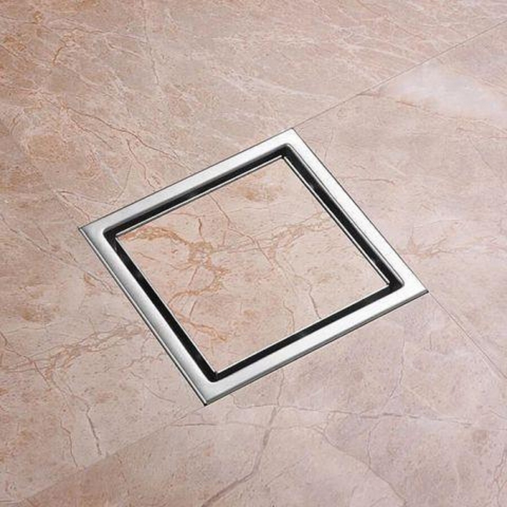 Ga thoát sàn màu đen âm sàn, cắt gạch - GCG10 CLEANMAX