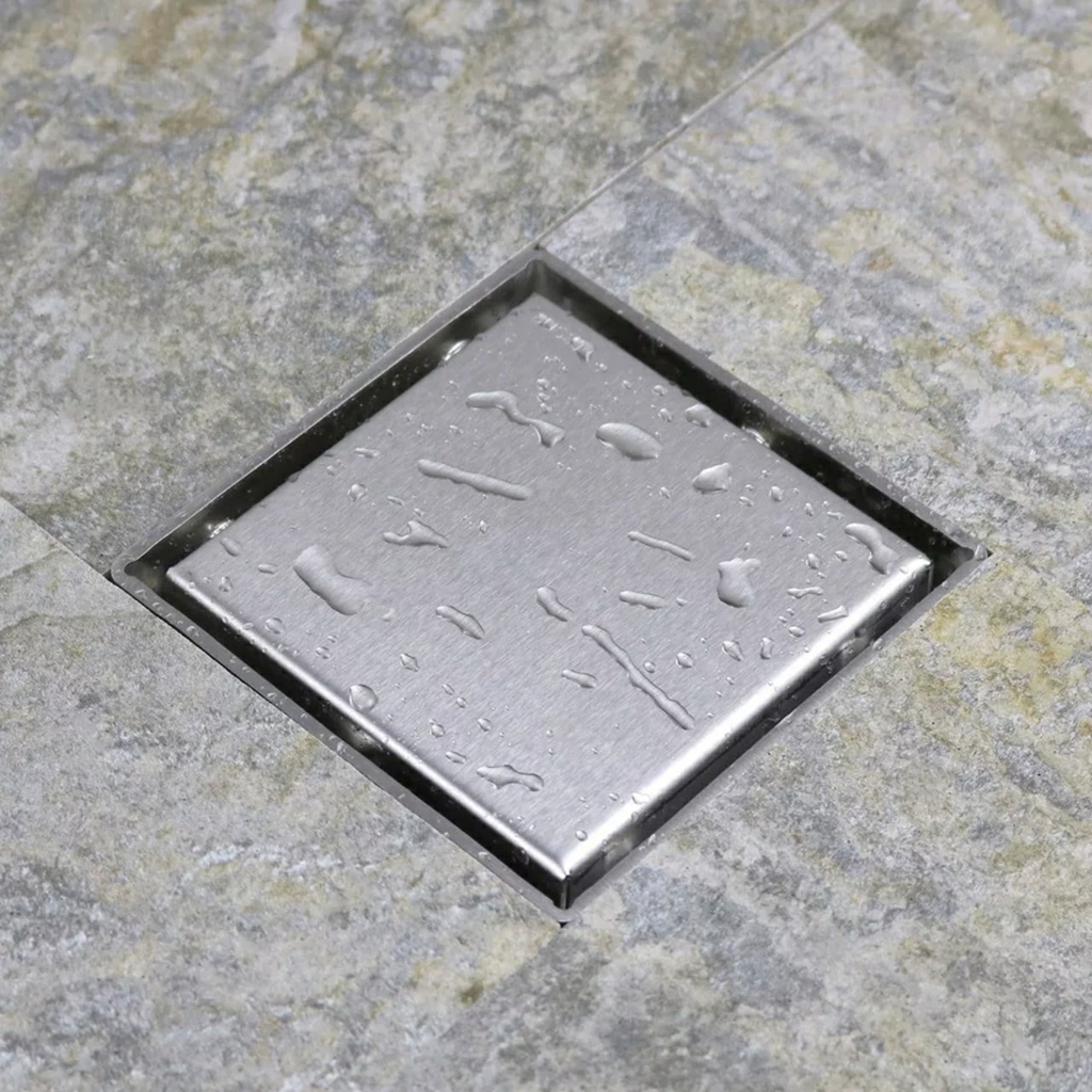 Ga thoát sàn màu đen âm sàn, cắt gạch - GCG10 CLEANMAX