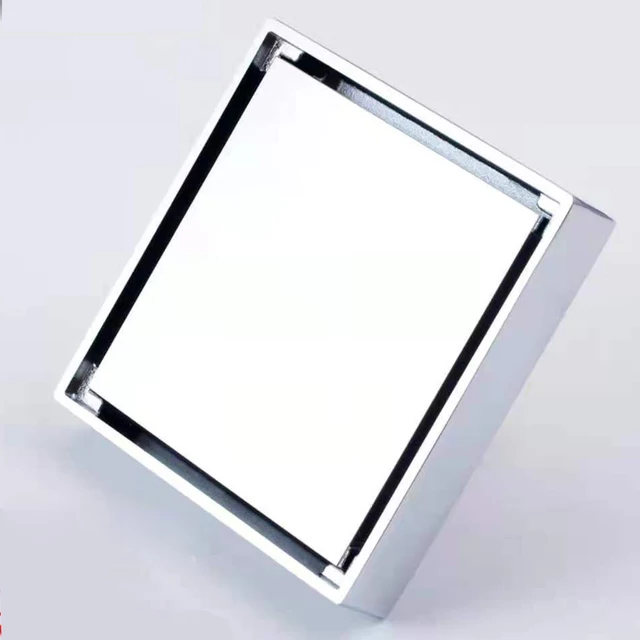 Ga thoát sàn màu đen âm sàn, cắt gạch - GCG10 CLEANMAX