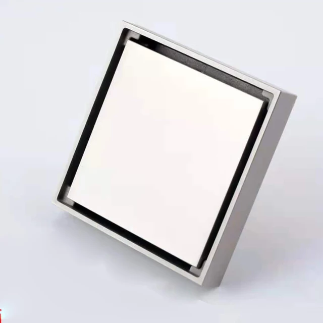 Ga thoát sàn màu đen âm sàn, cắt gạch - GCG10 CLEANMAX