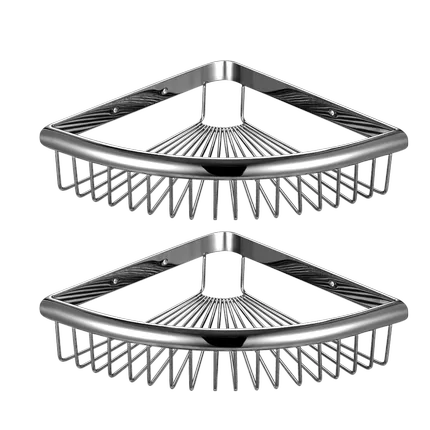 KỆ GÓC 1 TẦNG 34663 CLEANMAX màu chrome