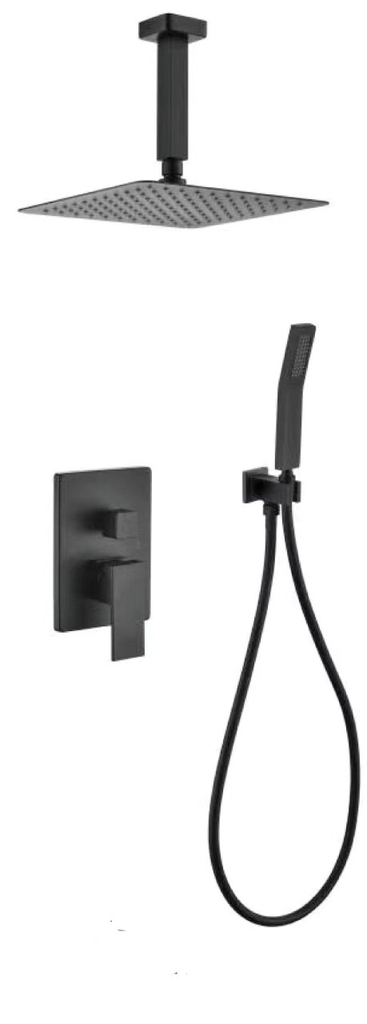 Sen tắm âm trần màu đen - SATR.1050H CLEANMAX