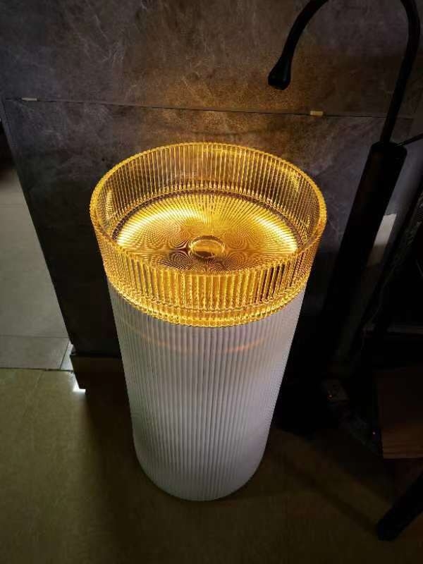 Lavabo pha lê, chậu rửa đặt bàn- CTT.GB301W  CLEANMAX