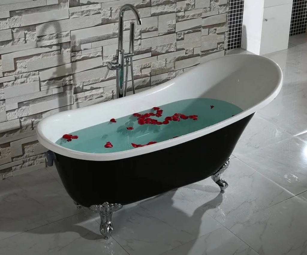 BỒN TẮM TÂN CỔ ĐIỂN 4 CHÂN RỒNG, MÀU ĐỒNG CỔ - BĐC1920 CLEANMAX