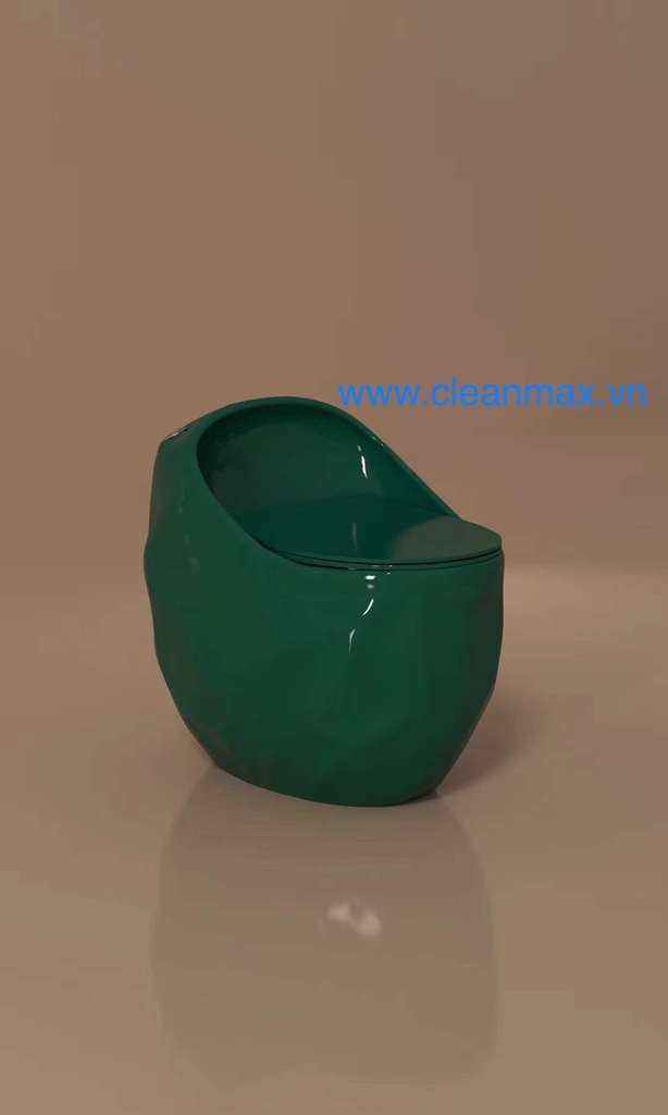 BÀN CẦU ĐA SẮC MÀU, BÀN CẦU MÀU XANH, BÀN CẦU MÀU ĐỎ, .. 830-SB CLEANMAX